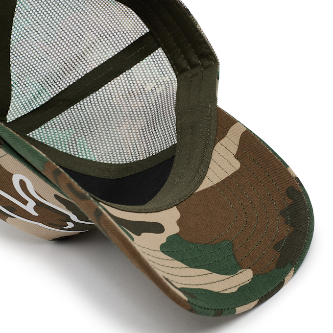 ICECREAM Running Dog Woodland Camo Trucker Cap camouflage 89322 4