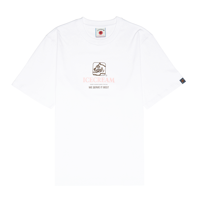 ICECREAM Serve It Best T-Shirt weiß 91437 1