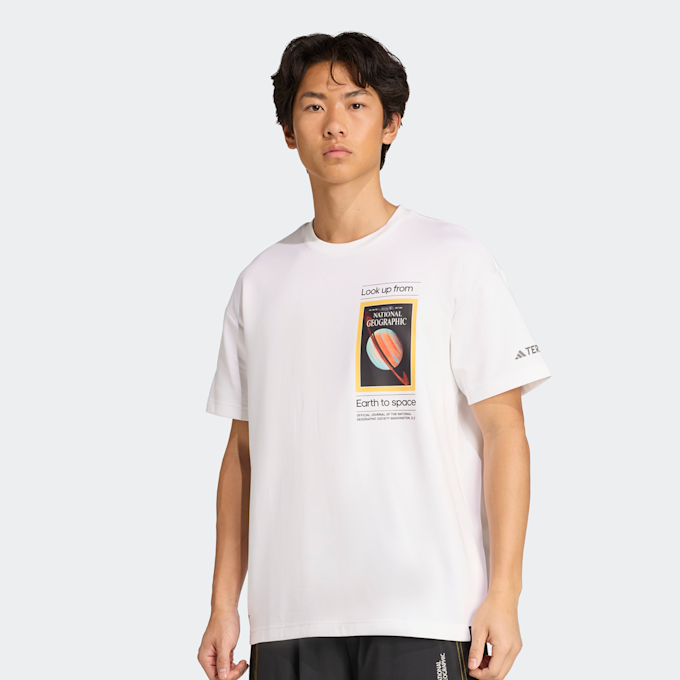 adidas Originals National Geographic UF AEROREADY Graphic T-Shirt white Undefined Color 91443 2