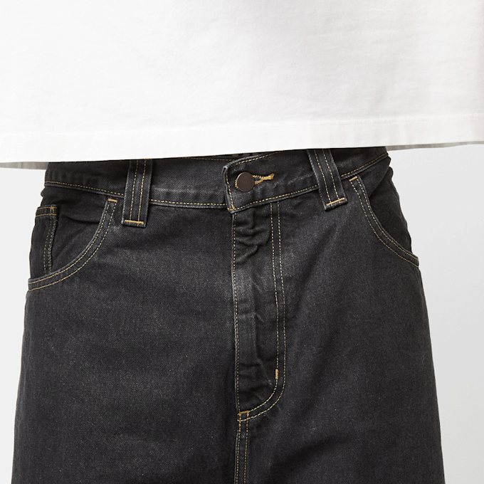 Carhartt WIP Aaron Pant blue schwarz 86689 5