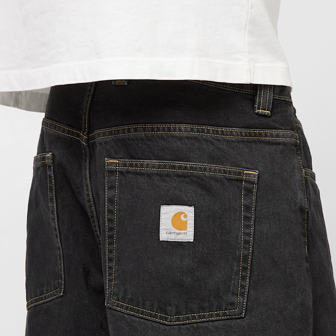 Carhartt WIP Aaron Pant blue noir 86689 6