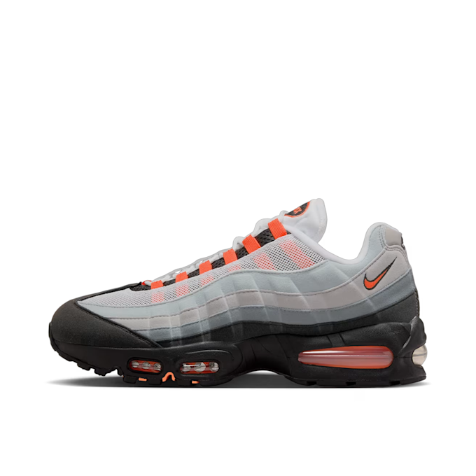 Nike Wmns Air Max 95 OG "Bright Mandarin" grau 88928 3