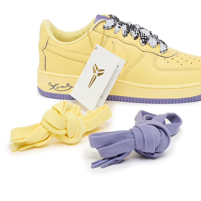 Nike x Kobe Bryant Air Force 1 Low "Mamba Mentality" gelb 88929 8