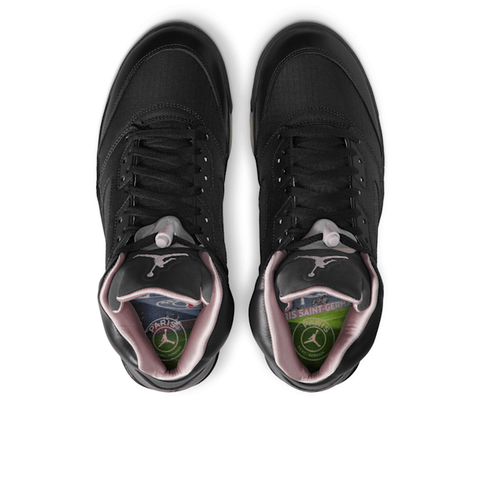 Jordan x PSG Air Jordan 5 Retro “Off Noir” black 91955 4