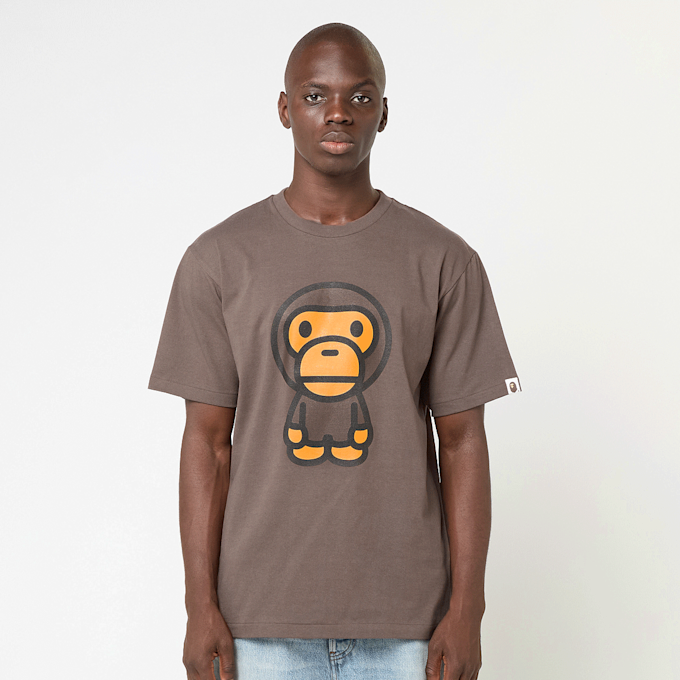 A Bathing Ape Big Baby Milo Tee M brown 92427 2