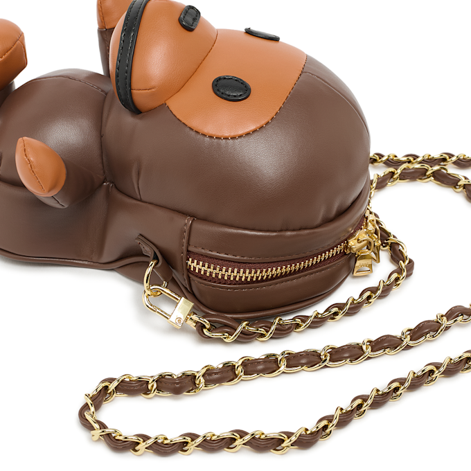 A Bathing Ape Baby Milo Plush Doll Mini Shoulder Bag L brown 92445 4