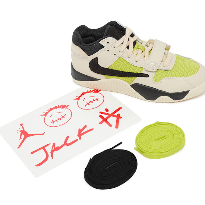 Jordan x Travis Scott Jumpman Jack TR (PS) "Bright Cactus" beige 92808 8