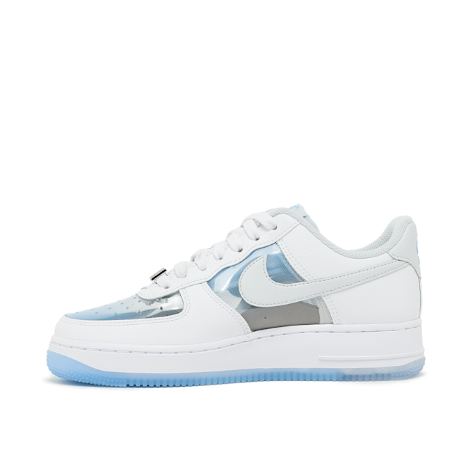 Nike W Air Force 1 Retro Qs white/pure platinum-univ blue weiß 94151 3