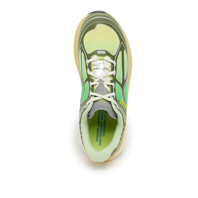 Hoka x Supervsn Clifton One9 green 96061 4