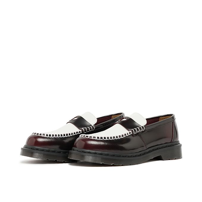Dr. Martens Wmns Penton Heart Loafer rood 96168 1