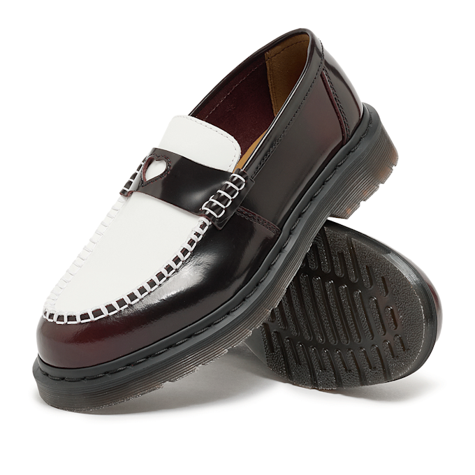 Dr. Martens Wmns Penton Heart Loafer rood 96168 7