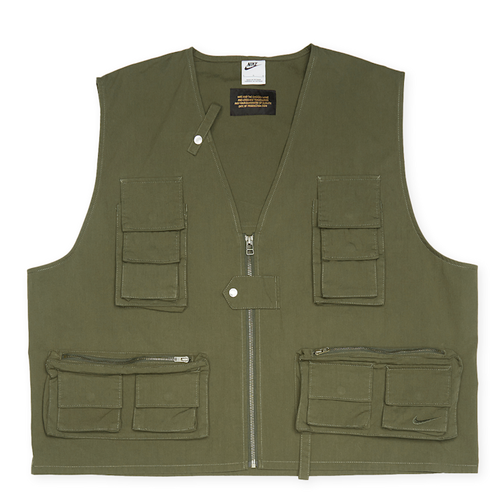 Buy Nike Life Utility Vest in green | FN3214-325 at solebox