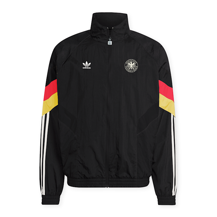 Buy adidas Originals Germany DFB Tracksuit Top in black IY7049
