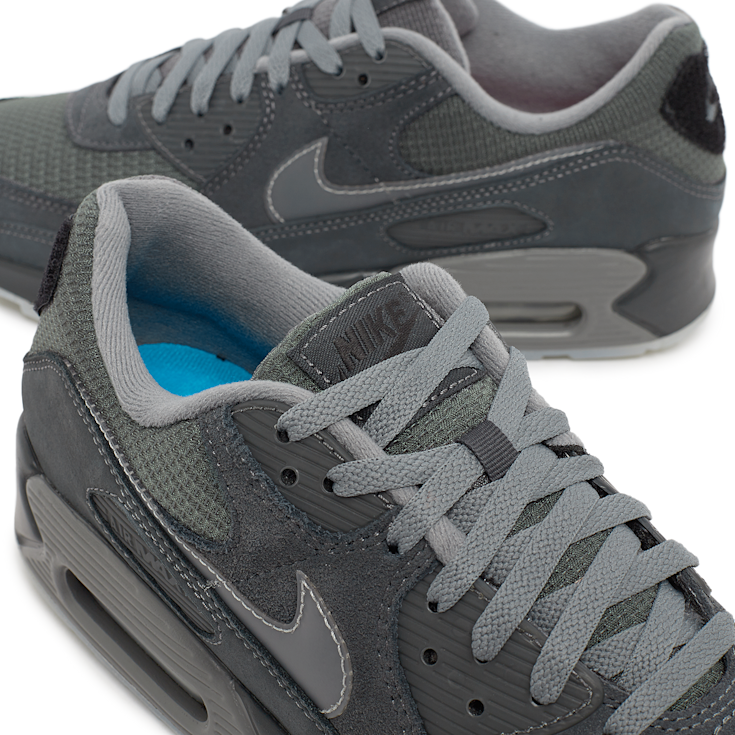 Nike Air Max 90 G Golf Cleats White-Black-Lilac-Grape Sz 8.5