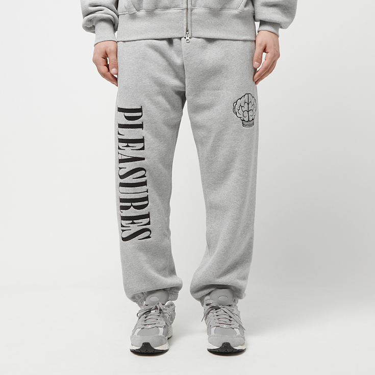 Buy Pleasures x Sweatpants in grey P23N003-GREY at solebox