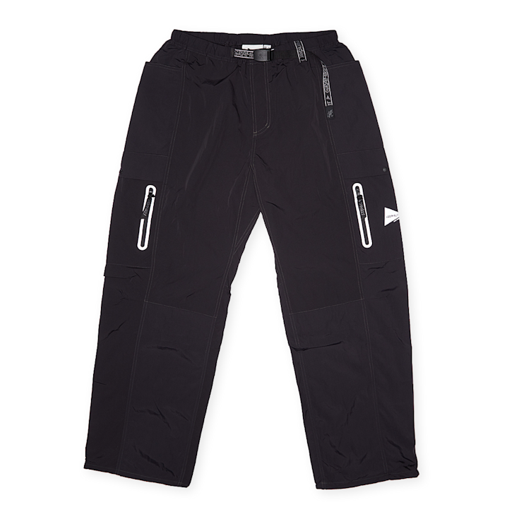 Buy Gramicci x And Wander Patchwork Wind Pant in black