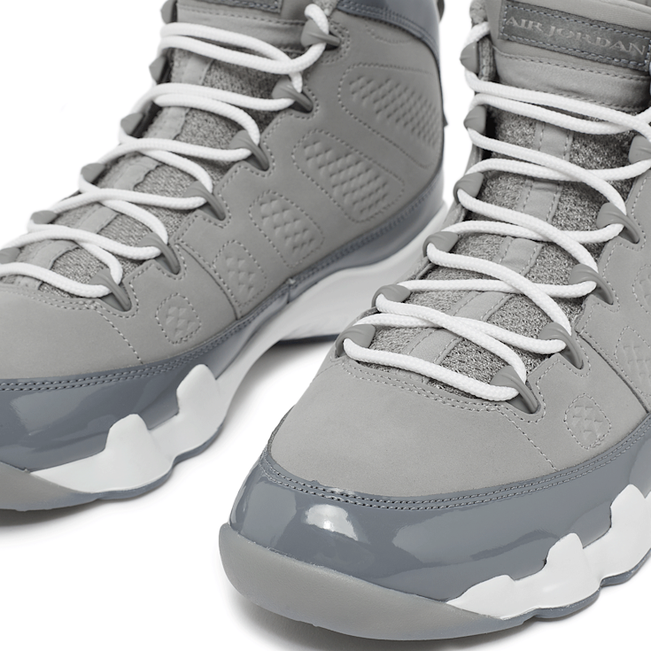 シューズ(男性用) AIR JORDAN 9 RETRO COOL GREY-WHITE 28cm Air-Jordan-9-Retro---Medium-