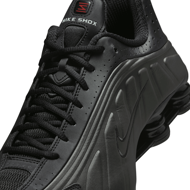 【Nike】 正規品★ Shox R4 Black Bright Crimson ★人気 Nike-Shox-R4-Black-Bright-