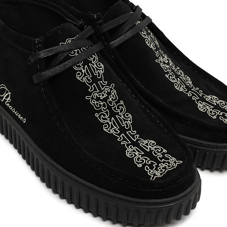 Buy Clarks x PLEASURES Torhill Woven in black | 26180267 at
