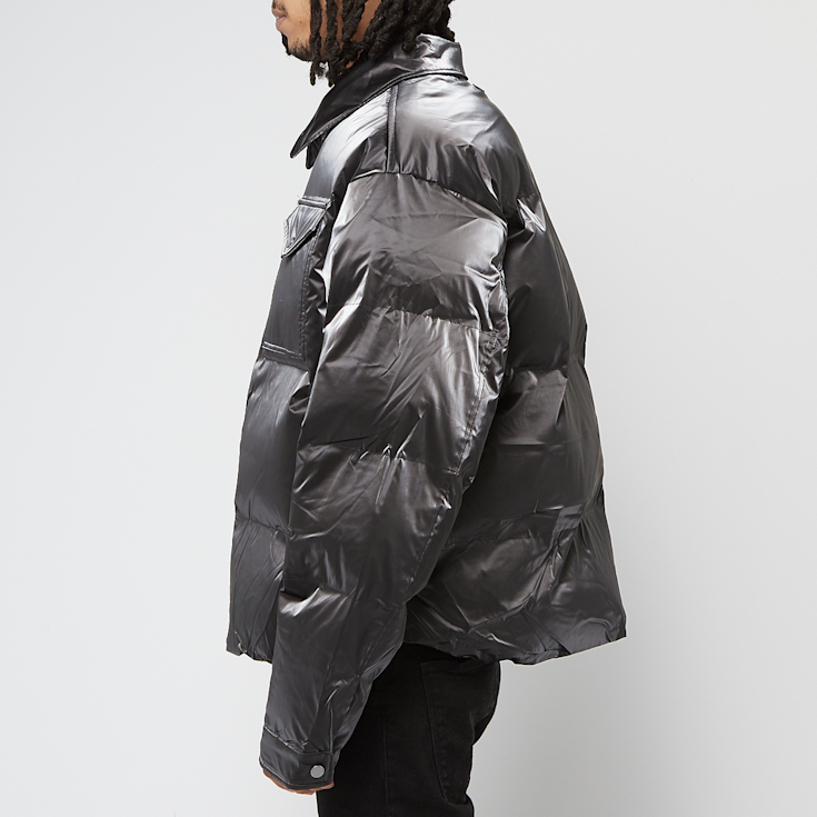 Buy Daily Paper Wole Shirt Puffer Jacket in grey 2423072-OBLK at