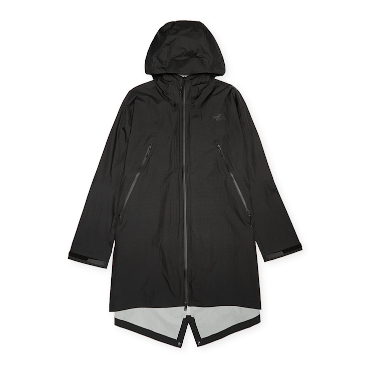 Buy The North Face Packable Light Rain Parka in zwart