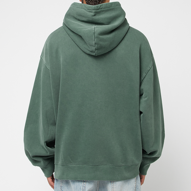 Buy Carhartt WIP Hooded Library Sweatshirt in green Buy Carhartt WIP Hooded Library Sweatshirt in green