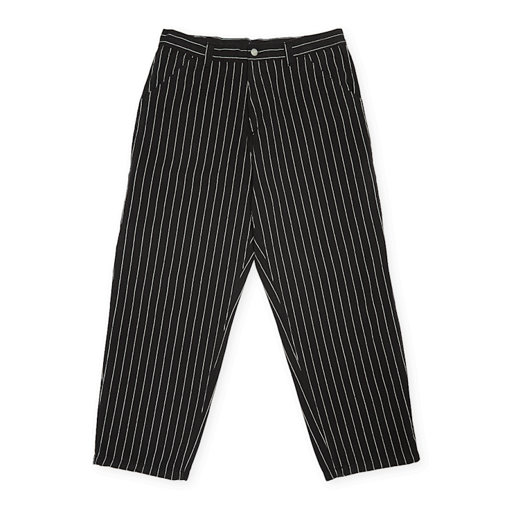 Carhartt OG SINGLE KNEE PANT ストライプ Carhartt WIP OG Single Knee Pants - white (seaton stripe/wax