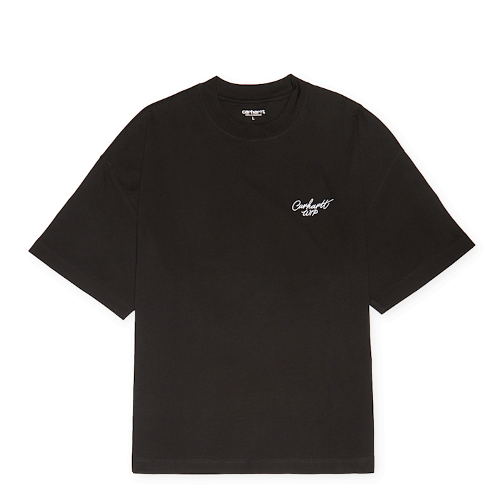 Buy Carhartt WIP S/S Signature Script T-Shirt in black I033828