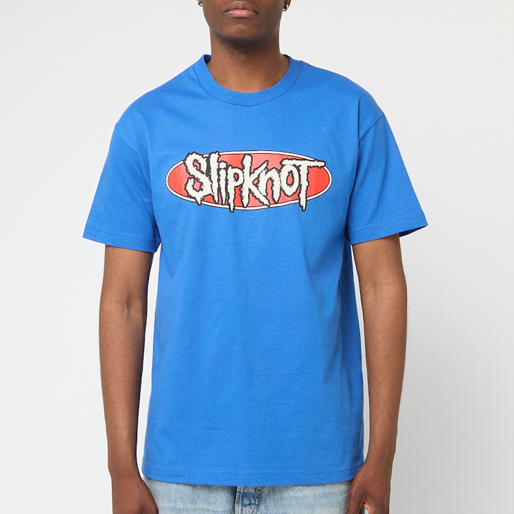 Buy Pleasures x Slipknot Goat T-Shirt in blue | P25SK016