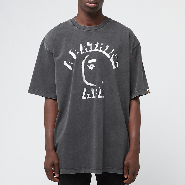 Buy A Bathing Ape Garment Dye Spray Print College Relaxed