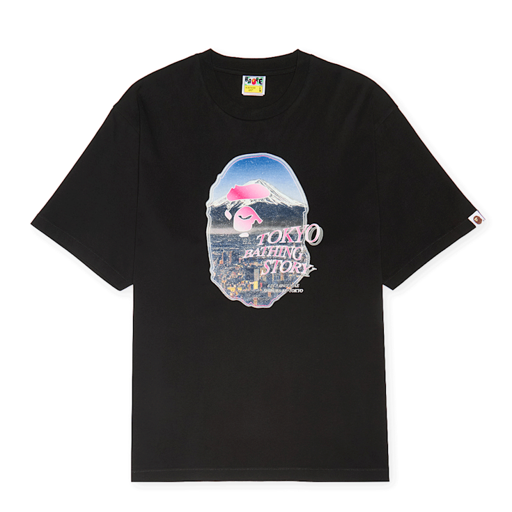 NEW【A BATHING APE】MULTI LOGO APE HEAD RELAXED FIT TEE MULTI LOGO APE HEAD RELAXED FIT TEE MENS – us.bape.com
