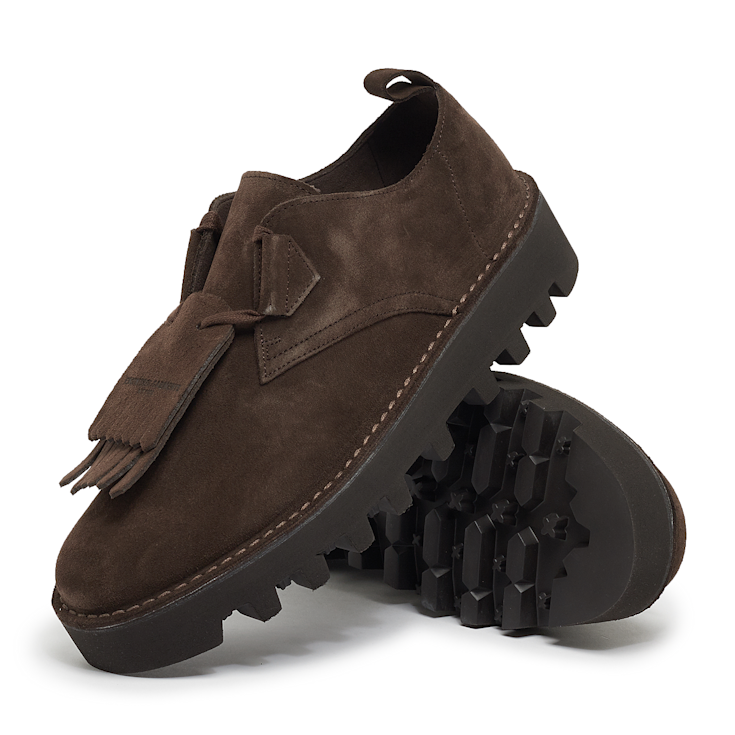 Buy Clarks x Engineered Garments Desert Khan EG in brown