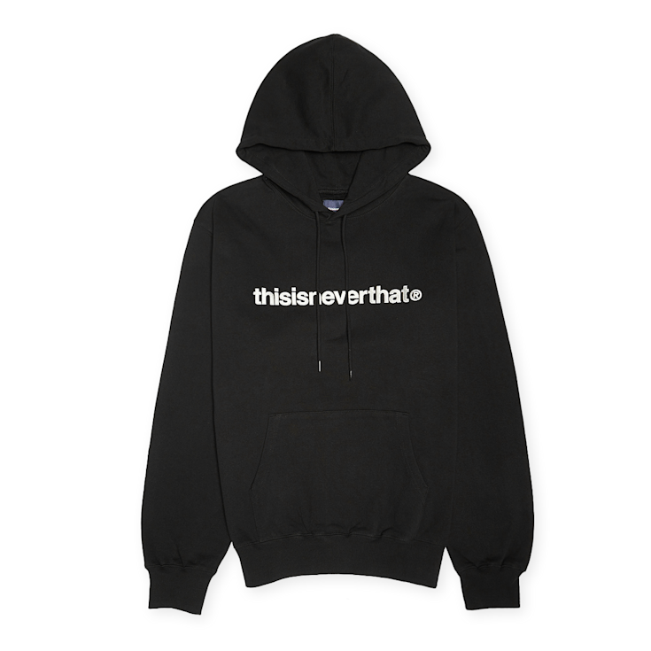 Buy thisisneverthat T-Logo Hoodie in black | TN243TSWHO01