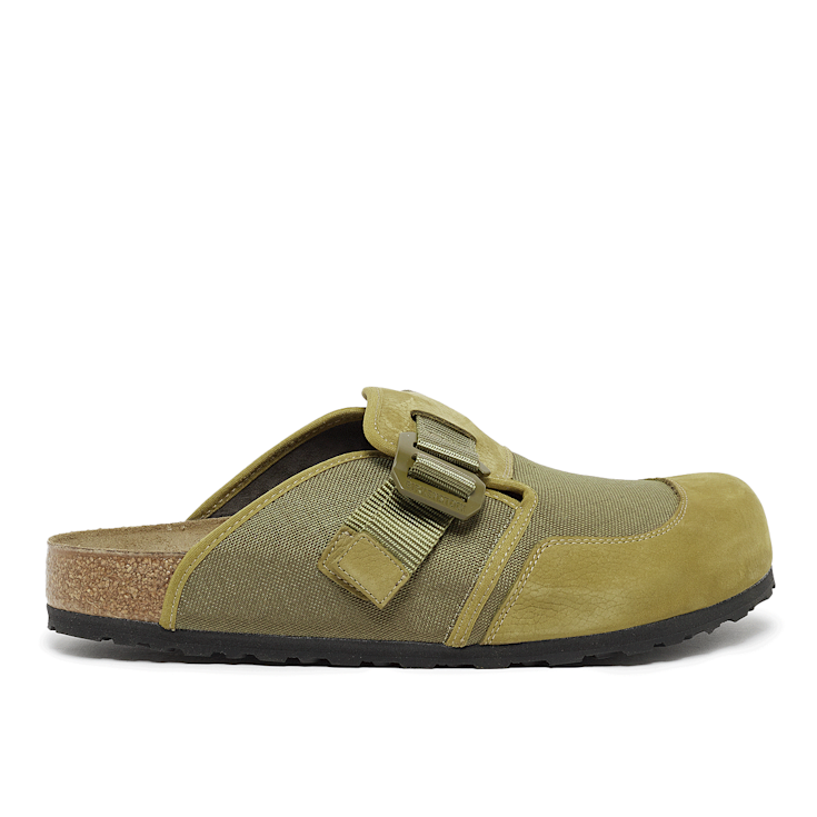 Buy Birkenstock Boston Nova Tex in green | 1028304 at solebox