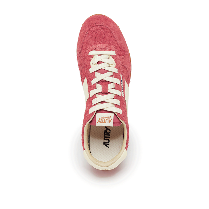 スニーカー AUTRY RED WINDSPIN SNEAKERS Autry Sneakers Windspin In Suede And Leather Color Imperial