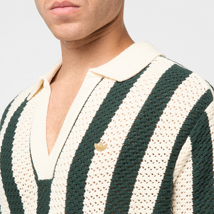 Buy adidas Originals x Clot Poloshirt in beige | JP1615 at