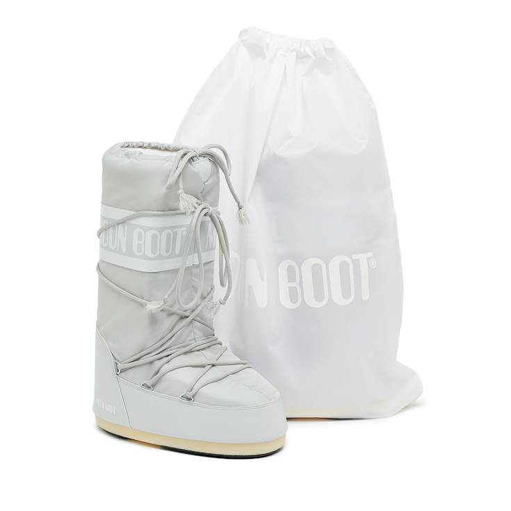 【未使用】MOON BOOT ミッドカフ Icon Nylon White Moon Boot Icon Snow Boots | White | FARFETCH
