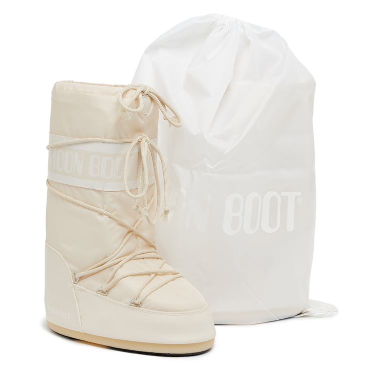 Buy Moon Boot Wmns Icon Nylon in beige | 80D1400440-L002 at