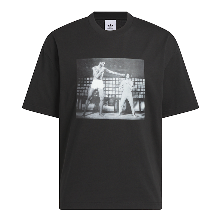 Buy adidas Originals Bruce Lee Kick Tee in black | JZ7911 at