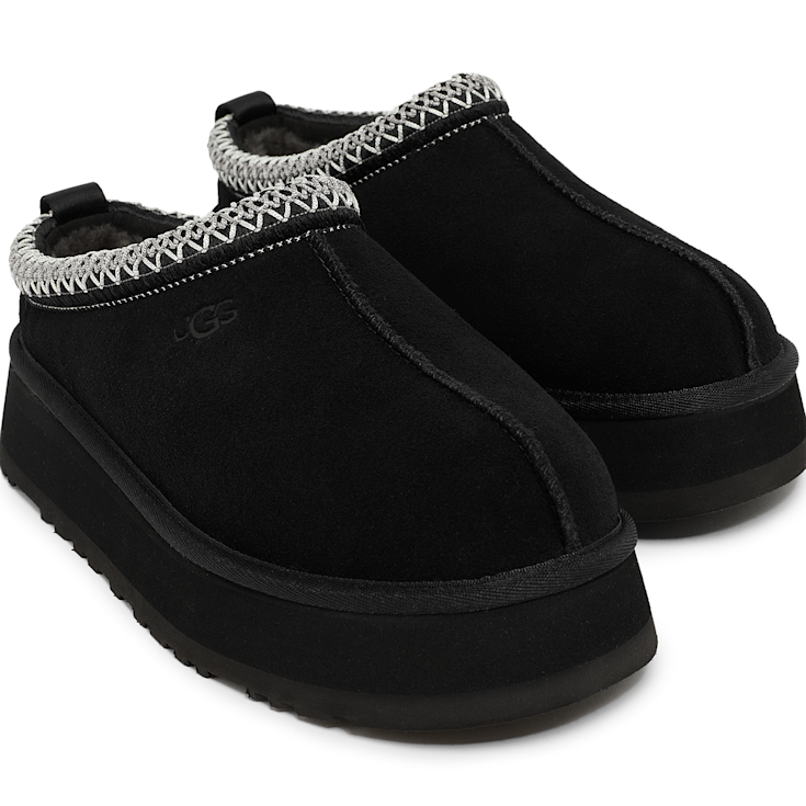 UGG Tazz ブラック UGG TAZZ BLACK SLIPPER WITH PLATFORM UGSTAZZBK1122553W | eBay