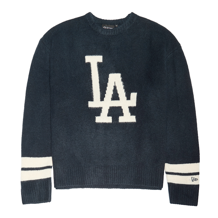MLB KNIT Tシャツ Los Angeles Dodgers ネイビー Buy New Era MLB Knit Sweater Los Angeles Dodgers in blue