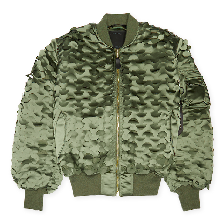 ジャケット・アウター Alpha industries camouflage jacket MA-1 Alpha Industries Camo Quilted Ma-1 Flight Jacket | Saks