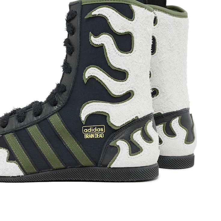Buy adidas Originals x Brain Dead Japan HI in zwart | JQ6790