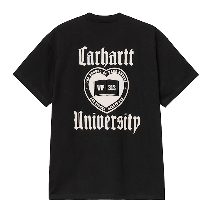 Buy Carhartt WIP Shortsleeve Schooling T-Shirt in black I035453
