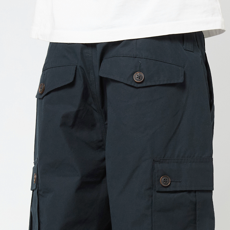 Buy Mammut x Nigel Cabourn Cotton Pants in bleu | 1022-02840-00829