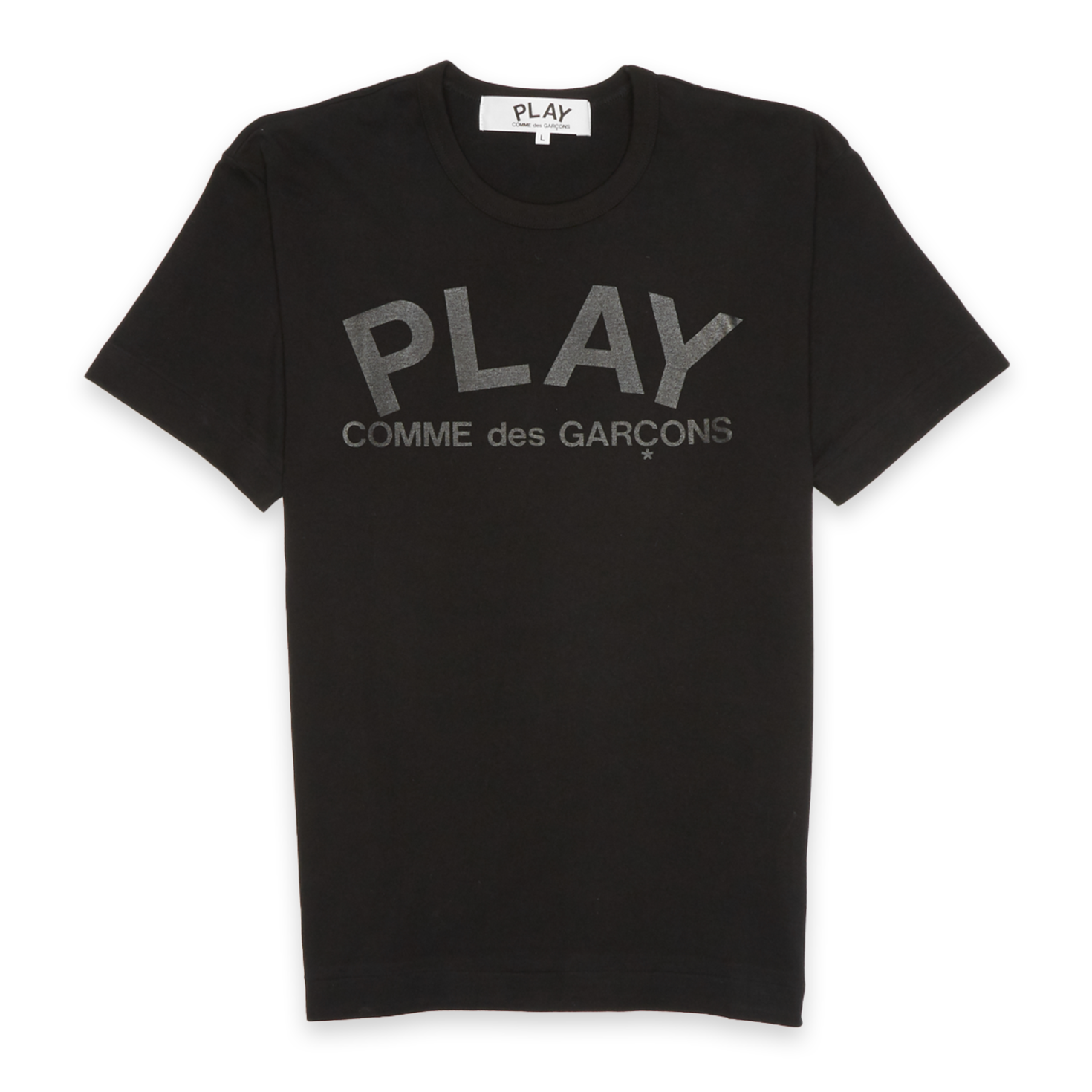 【PLAY COMME des GARCONS】Basic logo T-shirt ☆送料関税込☆ Comme Des Garçons Play ロゴ Tシャツ | ブルー | FARFETCH JP