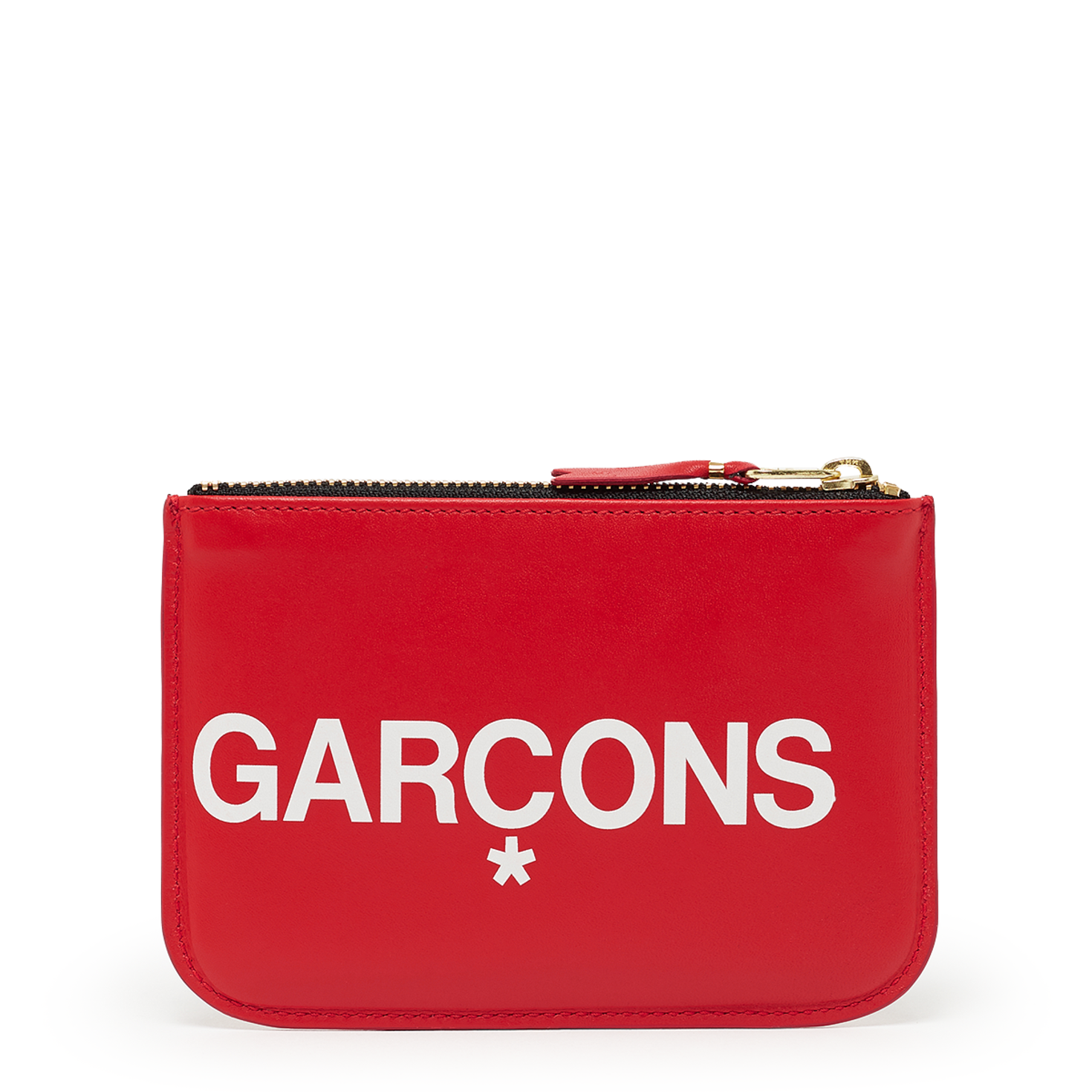 Buy Comme des Garcons Wallet Huge Logo in red | SA8100HL-2