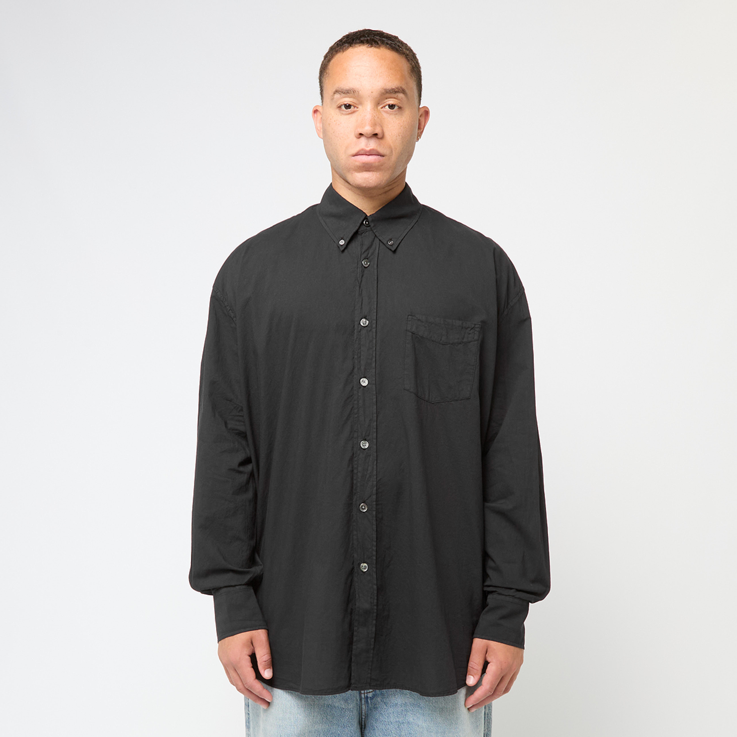 Buy Our Legacy Borrowed BD Shirt in zwart | MR192BB-BLK at