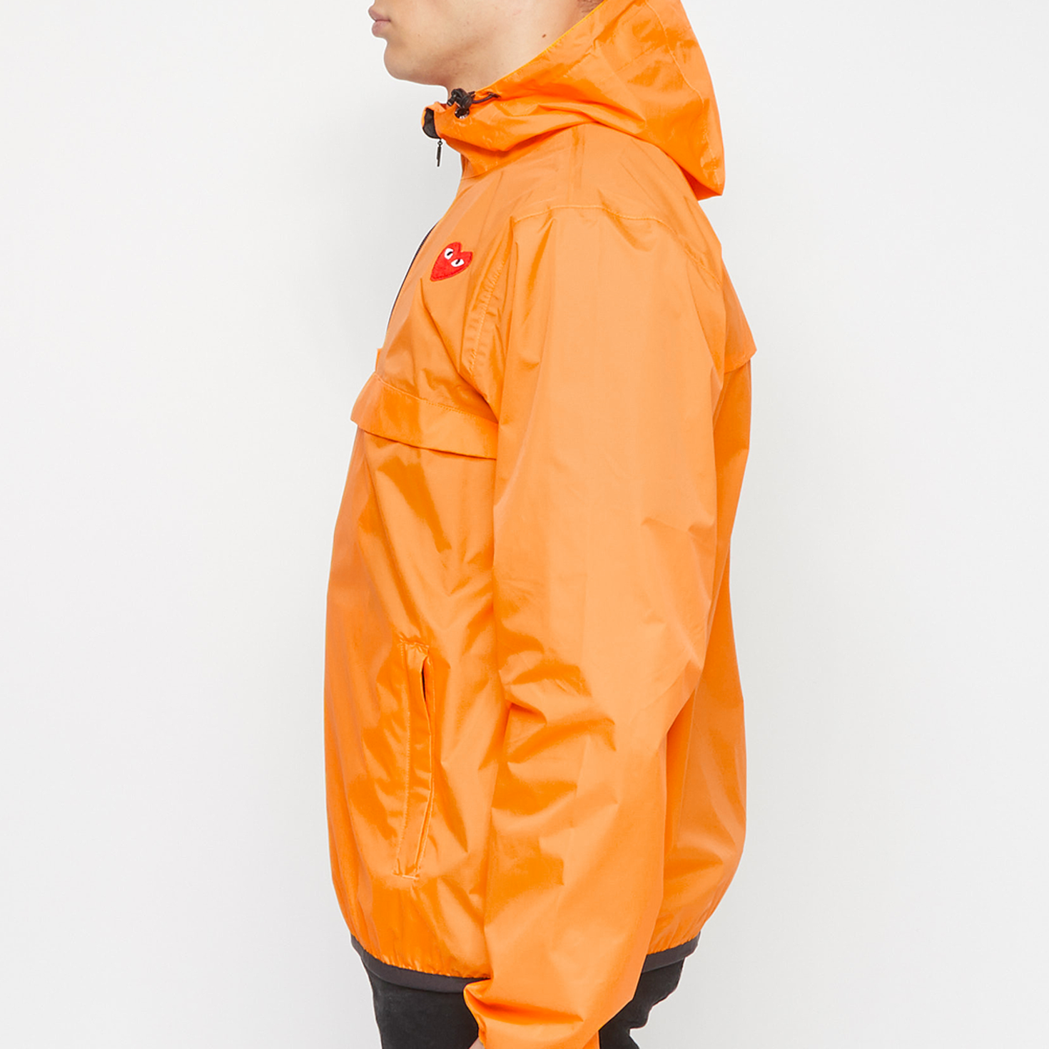 COMME des GARCONS ジャケット オレンジ 2005524M0359 Comme des Garçons Play x K-Way Leon Half Zip Jacket Orange