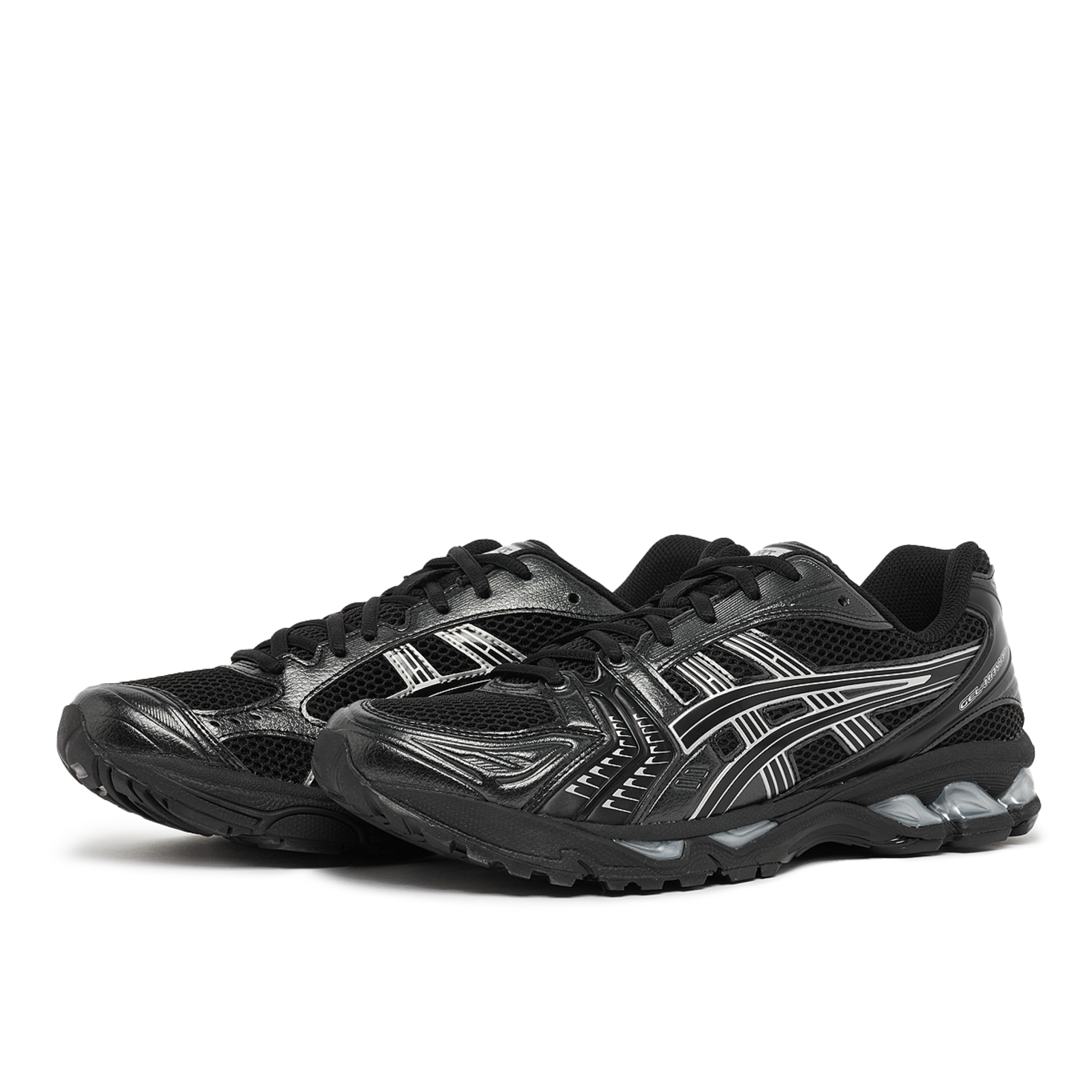【大人気】ASICS gel kayano 14 ブラックスニーカー Asics Gel-Kayano 14 in Black & Pure Silver | FWRD